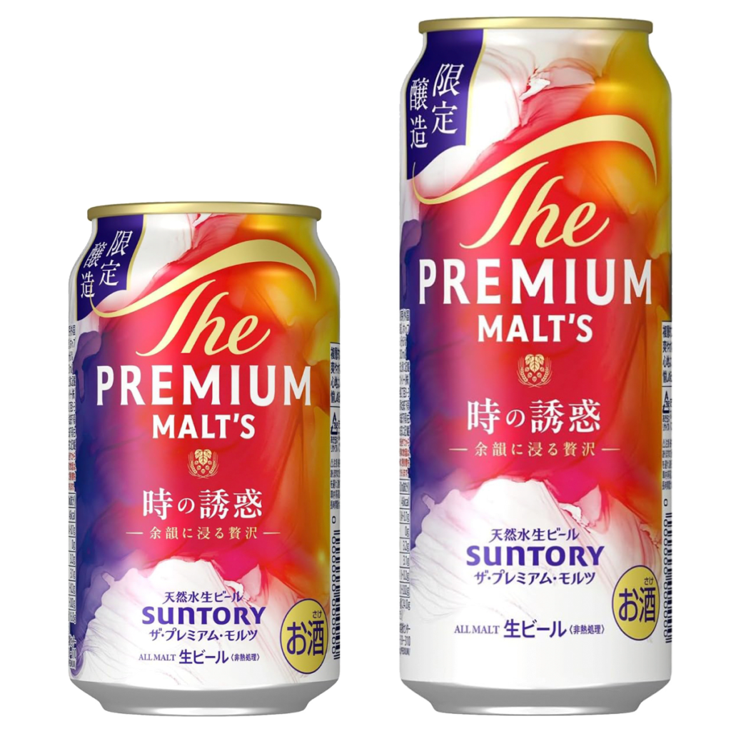 Suntory The Premium Malt's "Temptation of Time" Limited Draft Beer 350ml/500ml*6P